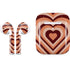 Autumn Heart Pattern Apple AirPods 2 Skin