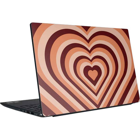 Autumn Heart Pattern Dell Vostro Skin