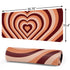 Autumn Heart Pattern Gaming Mouse Pad