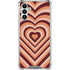 Autumn Heart Pattern Galaxy A13 5G Clear Case
