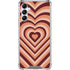 Autumn Heart Pattern Galaxy A14 5G Clear Case