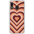 Autumn Heart Pattern Galaxy A20 Clear Case