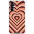 Autumn Heart Pattern Galaxy A54 5G Clear Case