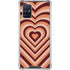 Autumn Heart Pattern Galaxy A71 5G Clear Case