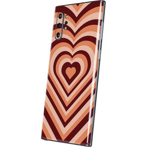 Autumn Heart Pattern Galaxy Note 10 Plus Skin
