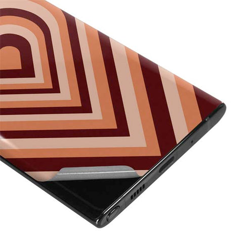 Autumn Heart Pattern Galaxy Note 10 Plus Skin
