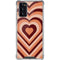 Autumn Heart Pattern Galaxy Note20 5G Clear Case