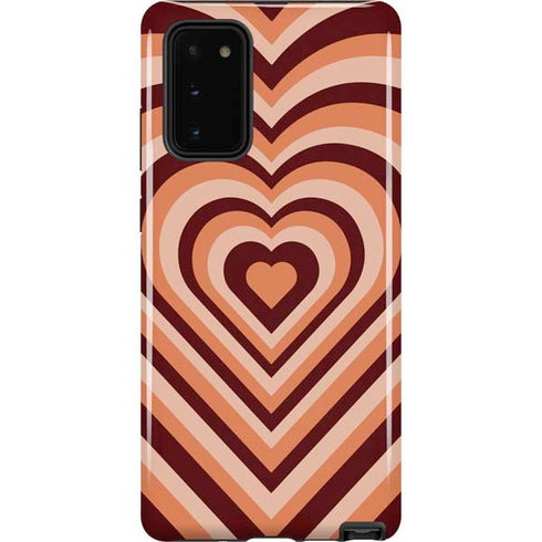 Autumn Heart Pattern Galaxy Note20 5G Pro Case