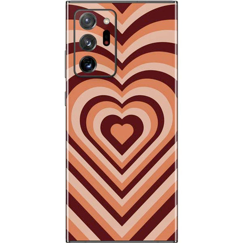 Autumn Heart Pattern Galaxy Note20 Ultra 5G Skin