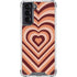 Autumn Heart Pattern Galaxy S21 5G Clear Case