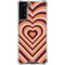 Autumn Heart Pattern Galaxy S21 Plus 5G Clear Case