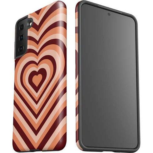 Autumn Heart Pattern Galaxy S21 Plus 5G Pro Case