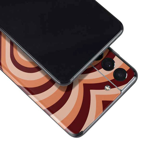 Autumn Heart Pattern Galaxy S21 Plus 5G Skin