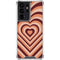 Autumn Heart Pattern Galaxy S21 Ultra 5G Clear Case
