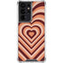 Autumn Heart Pattern Galaxy S21 Ultra 5G Clear Case