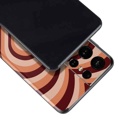 Autumn Heart Pattern Galaxy S21 Ultra 5G Skin