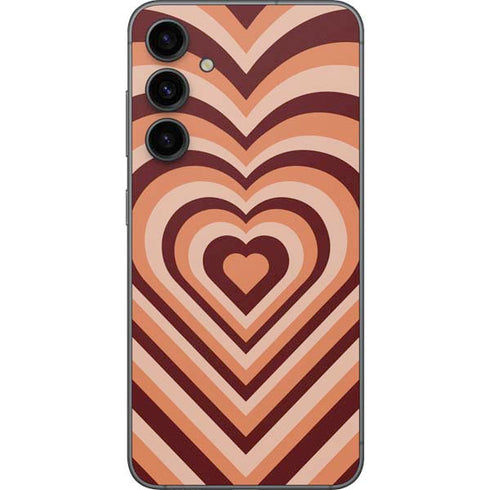 Autumn Heart Pattern Galaxy S23 FE Skin