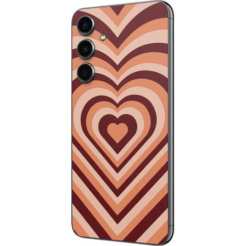 Autumn Heart Pattern Galaxy S23 FE Skin