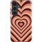 Autumn Heart Pattern Galaxy S24 Plus Impact Case