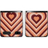 Autumn Heart Pattern Galaxy Z Flip Skin