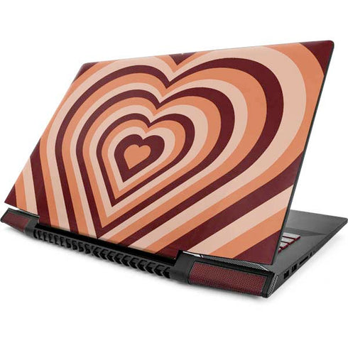 Autumn Heart Pattern Lenovo IdeaPad Skin