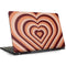Autumn Heart Pattern Dell Inspiron Skin