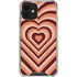 Autumn Heart Pattern iPhone 12 Mini Clear Case