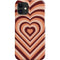 Autumn Heart Pattern iPhone 12 Mini Lite Case