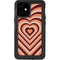 Autumn Heart Pattern iPhone 12 Mini Waterproof Case