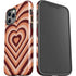 Autumn Heart Pattern iPhone 12 Pro Impact Case