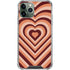 Autumn Heart Pattern iPhone 12 Pro Max Clear Case