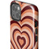 Autumn Heart Pattern iPhone 13 Impact Case