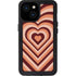Autumn Heart Pattern iPhone 13 Mini Waterproof Case