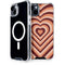 Autumn Heart Pattern iPhone 14 Plus MagSafe Case
