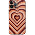 Autumn Heart Pattern iPhone 14 Pro Max Skin