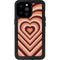 Autumn Heart Pattern iPhone 14 Pro Max Waterproof Case