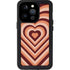 Autumn Heart Pattern iPhone 14 Pro Waterproof Case