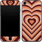 Autumn Heart Pattern iPhone SE (2nd & 3rd Gen) Skin