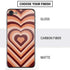 Autumn Heart Pattern iPhone SE (2nd & 3rd Gen) Skin