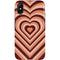 Autumn Heart Pattern iPhone X Pro Case