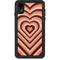 Autumn Heart Pattern iPhone XR Waterproof Case