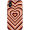 Autumn Heart Pattern iPhone XS Pro Case
