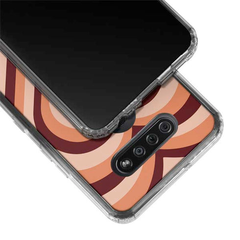 Autumn Heart Pattern LG K51/Q51 Clear Case