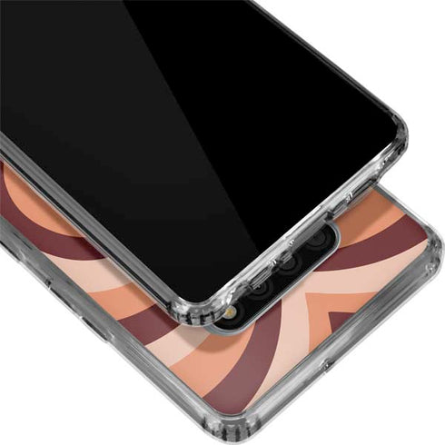 Autumn Heart Pattern LG Stylo 6 Clear Case