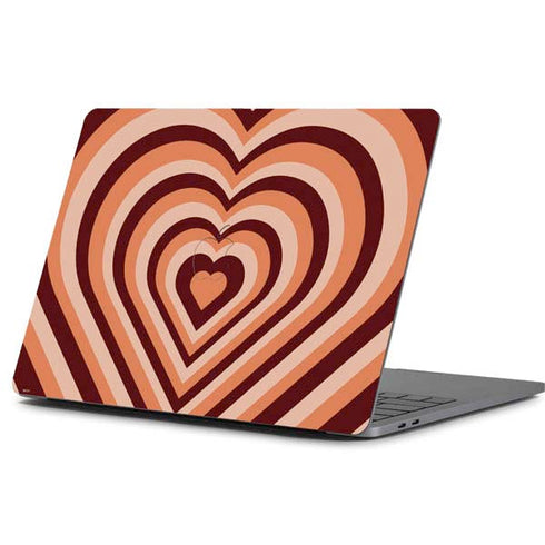 Autumn Heart Pattern Apple MacBook Pro 13-inch Skin