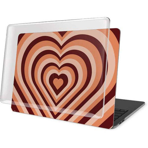 Autumn Heart Pattern MacBook Pro 15in (2016-19) Case plus Skin