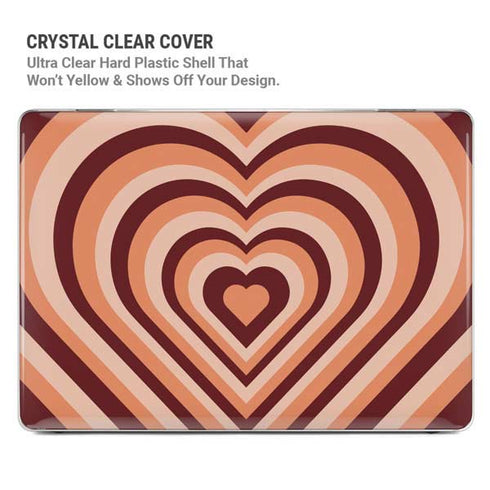 Autumn Heart Pattern MacBook Pro 16in (2021-25) Case plus Skin