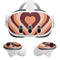 Autumn Heart Pattern Meta Quest 3 Skin
