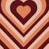 Autumn Heart Pattern Moto E5 Play Skin
