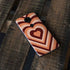 Autumn Heart Pattern Moto E5 Plus Skin